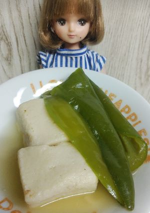 リカちゃん♡甘辛しし唐と高野豆腐炊いたん-レシピのメイン写真