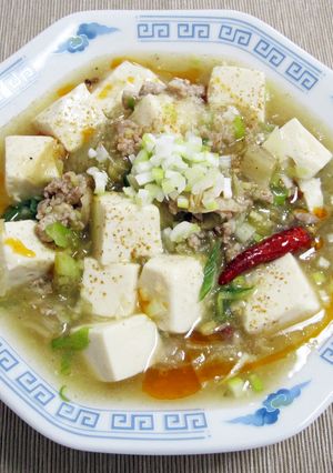 白麻婆豆腐-レシピのメイン写真