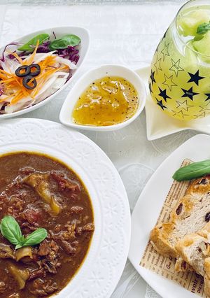 ビターチョコdeビーフトマトカレー❤︎-レシピのメイン写真