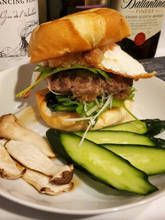 肉汁溢れる あっさり和風おろしバーガー-レシピのメイン写真