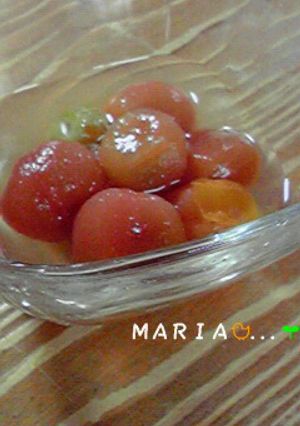 白ワインで♥ミニトマトの甘酢漬け♥-レシピのメイン写真