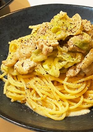 しょう油麹と豆乳☆クリームパスタ-レシピのメイン写真