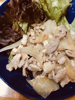 キウイで超やわらか‼︎豚肉生姜焼き-レシピのメイン写真