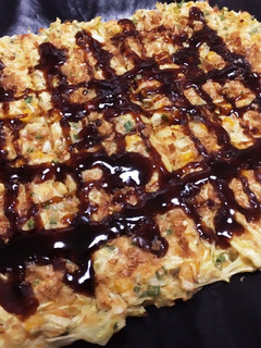 鮭フレーク(又はツナ)のお好み焼き-レシピのメイン写真