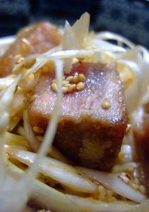 ねぎまラー油丼-レシピのメイン写真