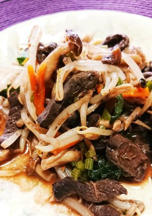クジラの切り落とし野菜炒め-レシピのメイン写真