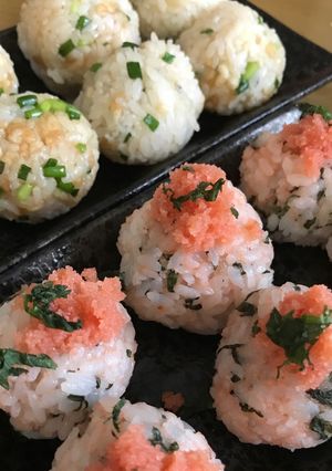 夏にさっぱり！可愛く、手まりおにぎり♪-レシピのメイン写真