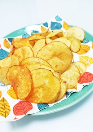 みんな大好き♡簡単ポテトチップス-レシピのメイン写真