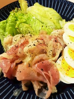 新玉ねぎとKALDI生ハムのマリネ-レシピのメイン写真