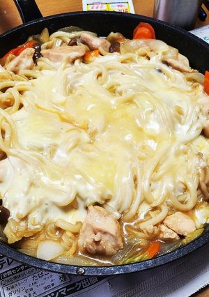 チーズタッカルビを作りたかった…-レシピのメイン写真