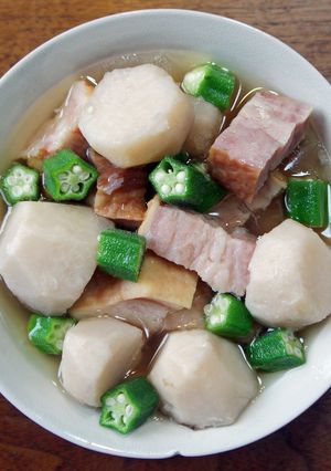 圧力鍋でベーコンと里芋の塩煮-レシピのメイン写真