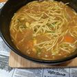 残りのカレーでカレーラーメン