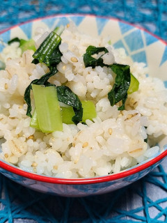 簡単★江戸菜の菜飯-レシピのメイン写真