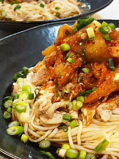 ごまキムチ☆豚しゃぶ素麺-レシピのメイン写真