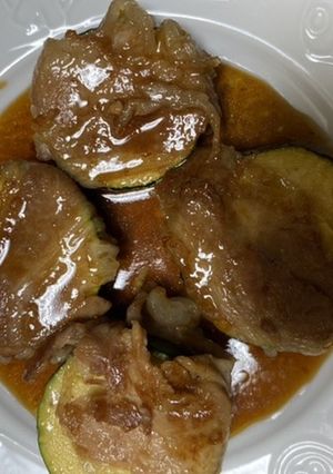 ズッキーニと豚肉巻-レシピのメイン写真