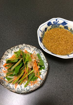 手作り胡麻ドレッシング-レシピのメイン写真
