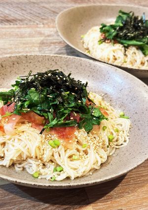 タイ風油そば風素麺-レシピのメイン写真