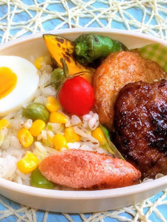 塩エンドウ豆とコーンの混ぜご飯-レシピのメイン写真