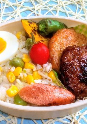 塩エンドウ豆とコーンの混ぜご飯-レシピのメイン写真