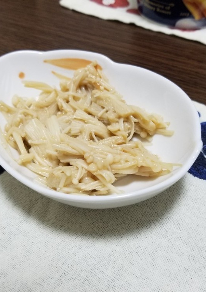 簡単えのきの梅和え-レシピのメイン写真