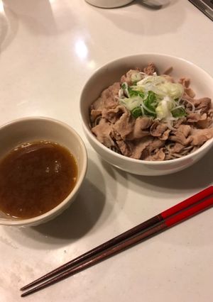 肉そばつけ麺（酸辣風）-レシピのメイン写真