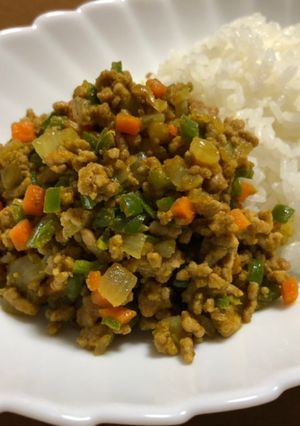 簡単ドライカレー-レシピのメイン写真