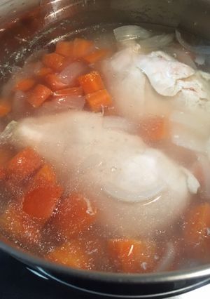 一石二鳥!サラダチキン&スープ-レシピのメイン写真