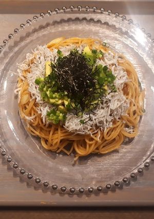 冷製しらすアボガドペペロンチーノ-レシピのメイン写真