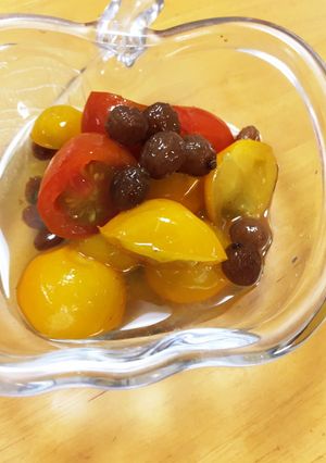 ミニトマトのシロップずけ-レシピのメイン写真