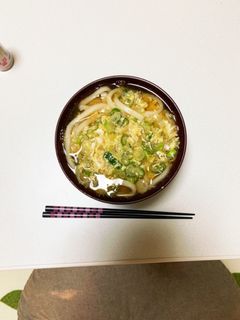 簡単なのに本格的!かき玉うどん-レシピのメイン写真