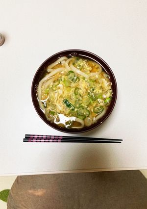 簡単なのに本格的！かき玉うどん-レシピのメイン写真