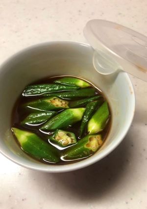 常備菜に!やみつきオクラの作り方-レシピのメイン写真