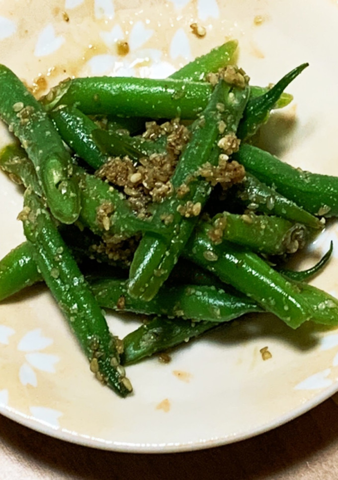 いんげん豆のごま和え-レシピのメイン写真
