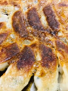 冷凍餃子で、餃子を丸く焼く方法-レシピのメイン写真