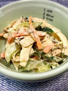大根と鯖缶の紫蘇サラダ-レシピのメイン写真