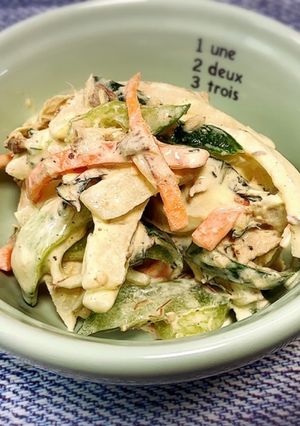 大根と鯖缶の紫蘇サラダ-レシピのメイン写真