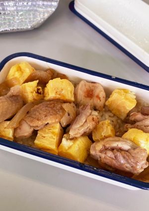 焼き親子丼弁当-レシピのメイン写真