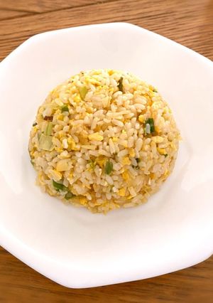 焦がしねぎのたぬきチャーハン-レシピのメイン写真