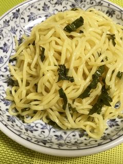 焼きそば 大葉・塩味-レシピのメイン写真