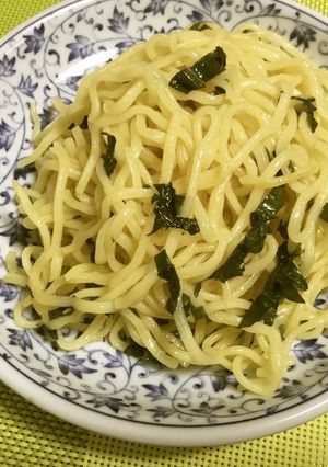 焼きそば　大葉・塩味-レシピのメイン写真