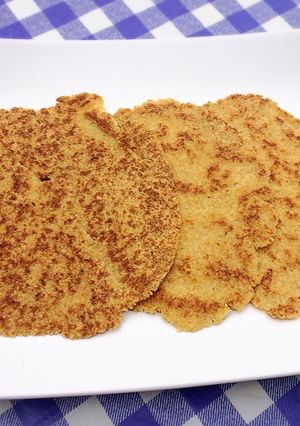 超低糖質トルティア(Flatbread)-レシピのメイン写真