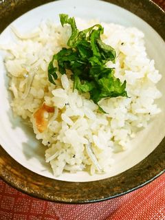 ほんのり梅しらすご飯-レシピのメイン写真