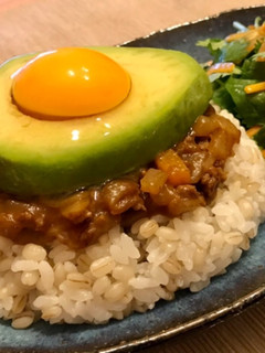 アボガド 簡単 キーマカレー 時短-レシピのメイン写真
