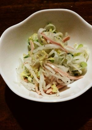 さっぱりサラダ、白菜入り-レシピのメイン写真