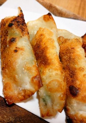 餃子の皮のササミ大葉焼き-レシピのメイン写真