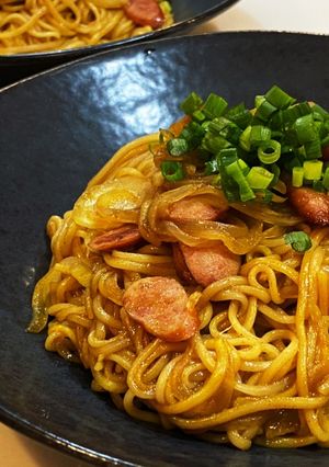 カレー☆そうめんチャンプルー-レシピのメイン写真