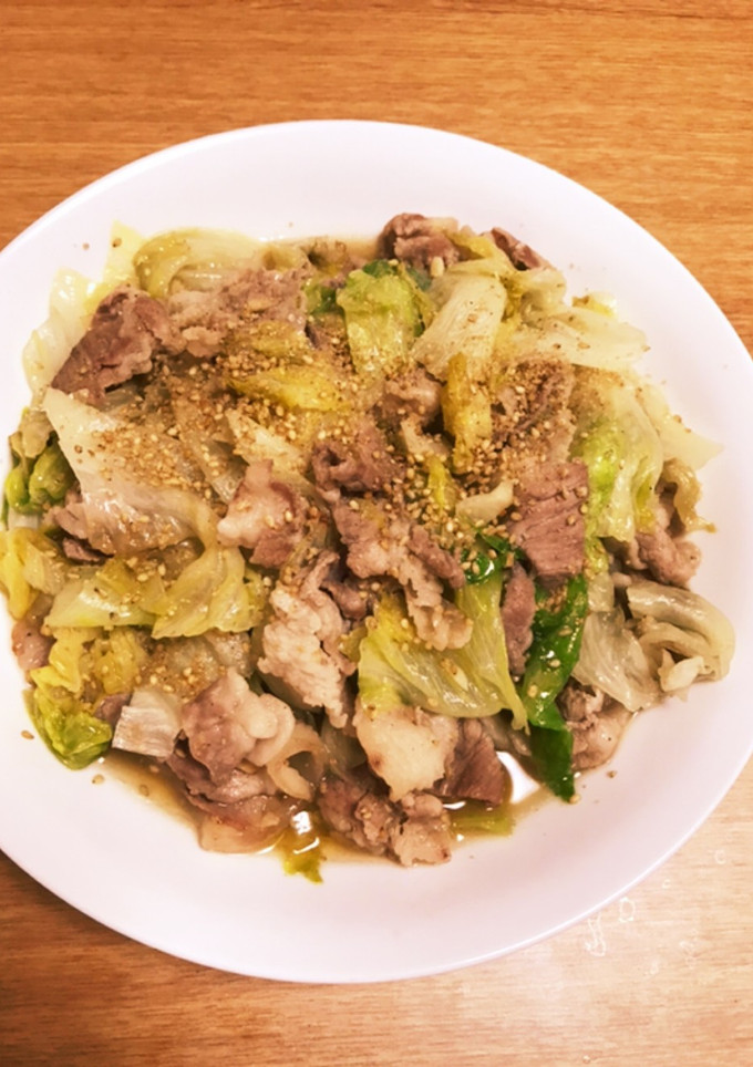 レタスと豚バラのささっと炒め-レシピのメイン写真