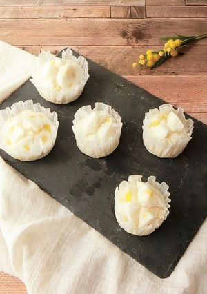 米粉でもちもち★とうもろこし蒸しパン-レシピのメイン写真