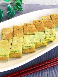 ほうれん草入り✽はんぺんの卵焼き-レシピのメイン写真