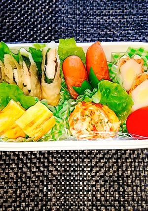 息子のお弁当'20.6.28-レシピのメイン写真